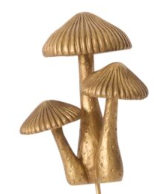 Troop Mushroom Plant Sticks, Asst.