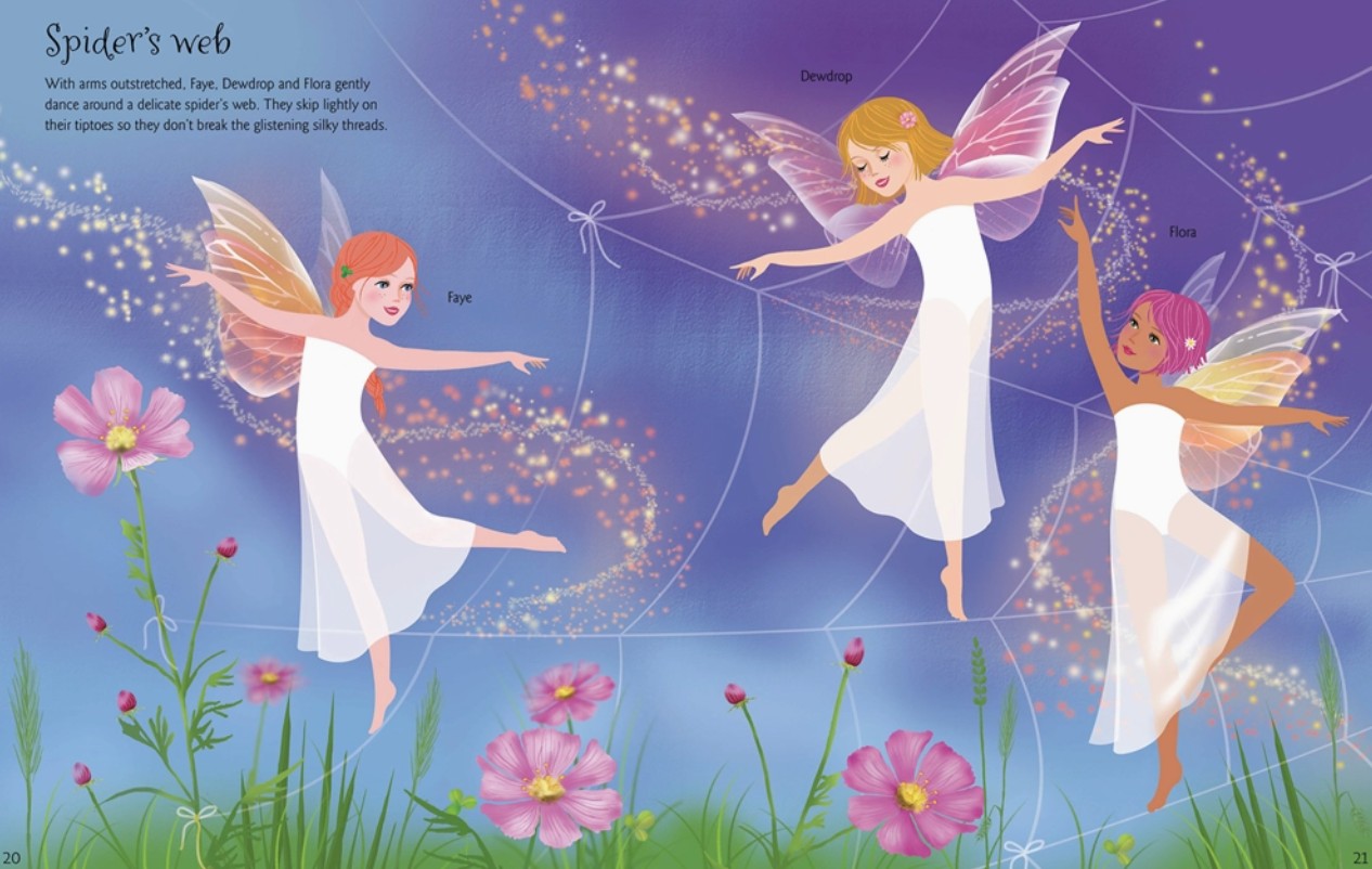 Sticker Dolly Dressing Dancing Fairies