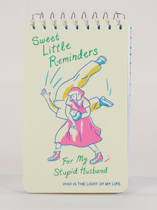Sweet Reminders 3"x5" Spiral Notebook