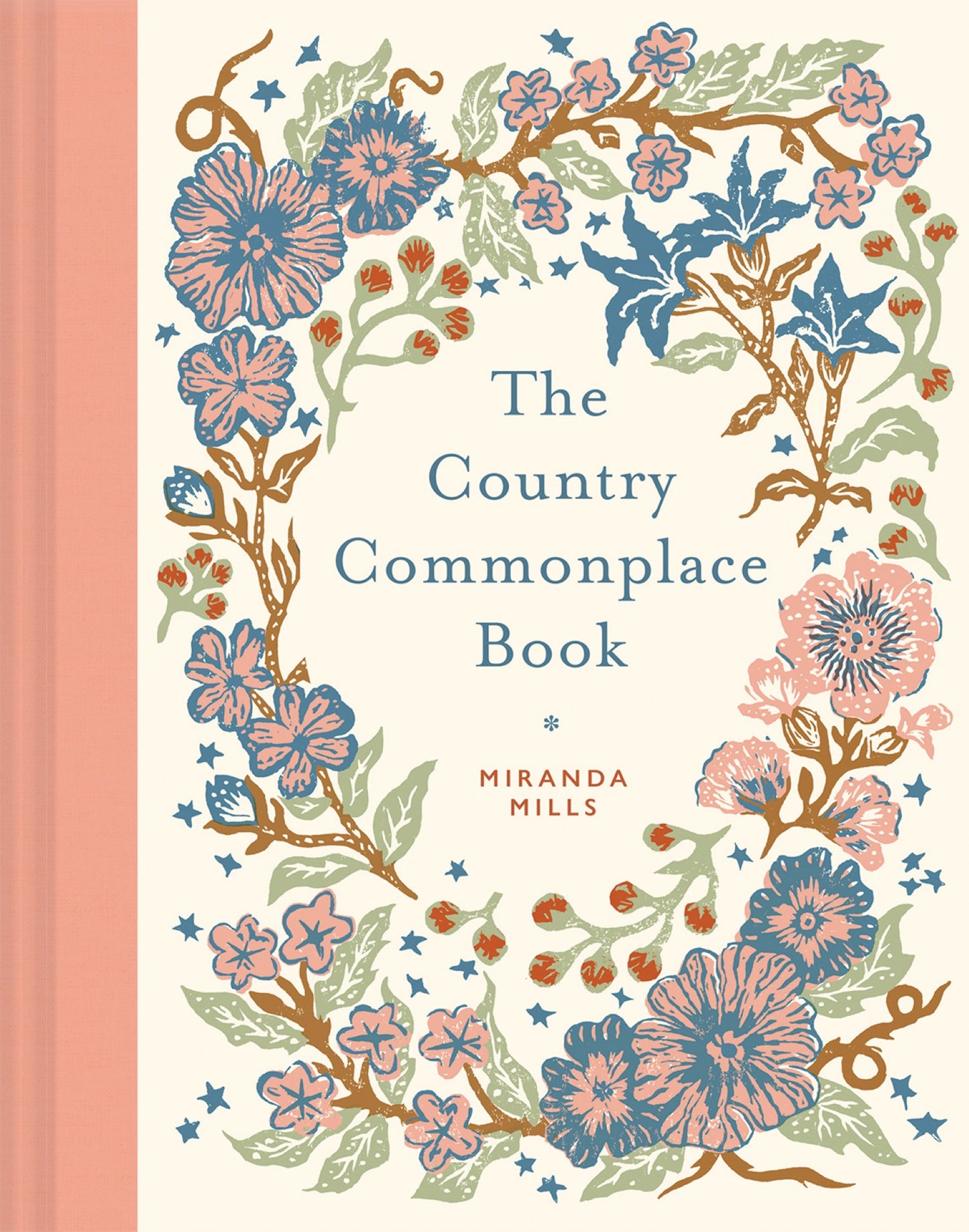 Hardcover floral inspirational book