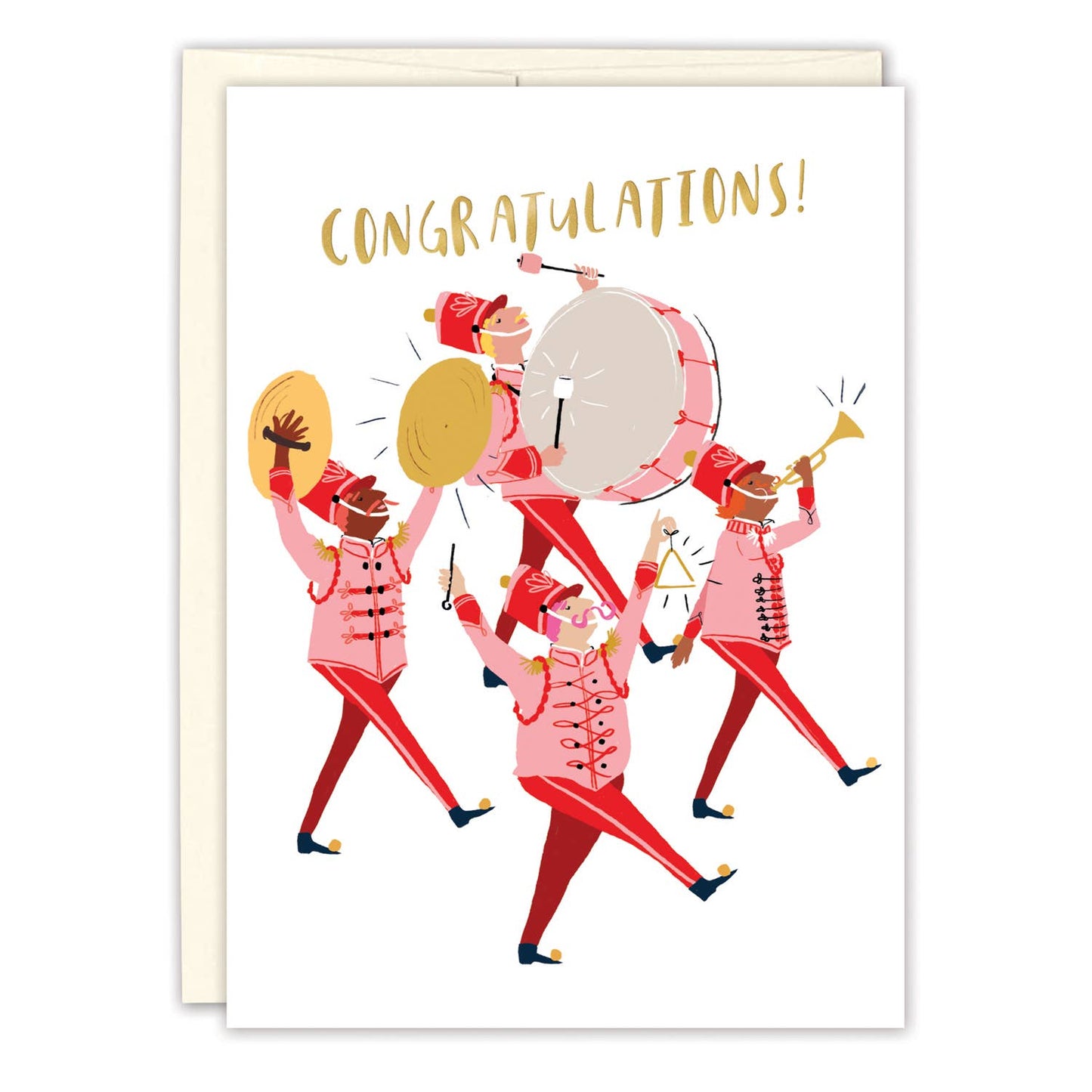 Marching Band Congratulations Card