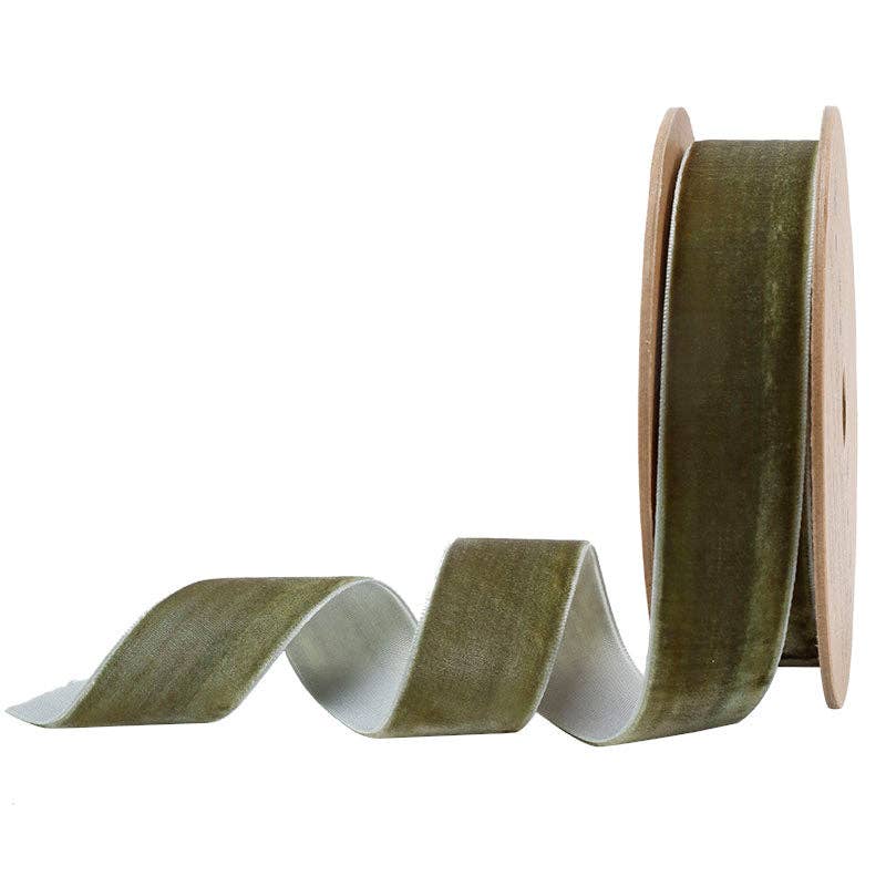 Velvet Holiday Trim Ribbon 1" Wide