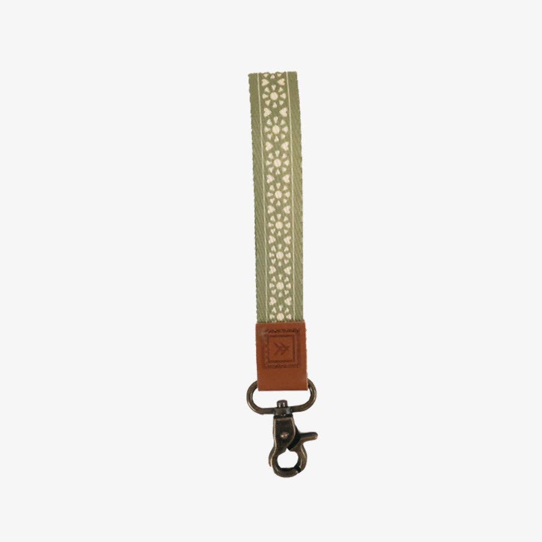 Sawyer Olive - Wristlet Keychain
