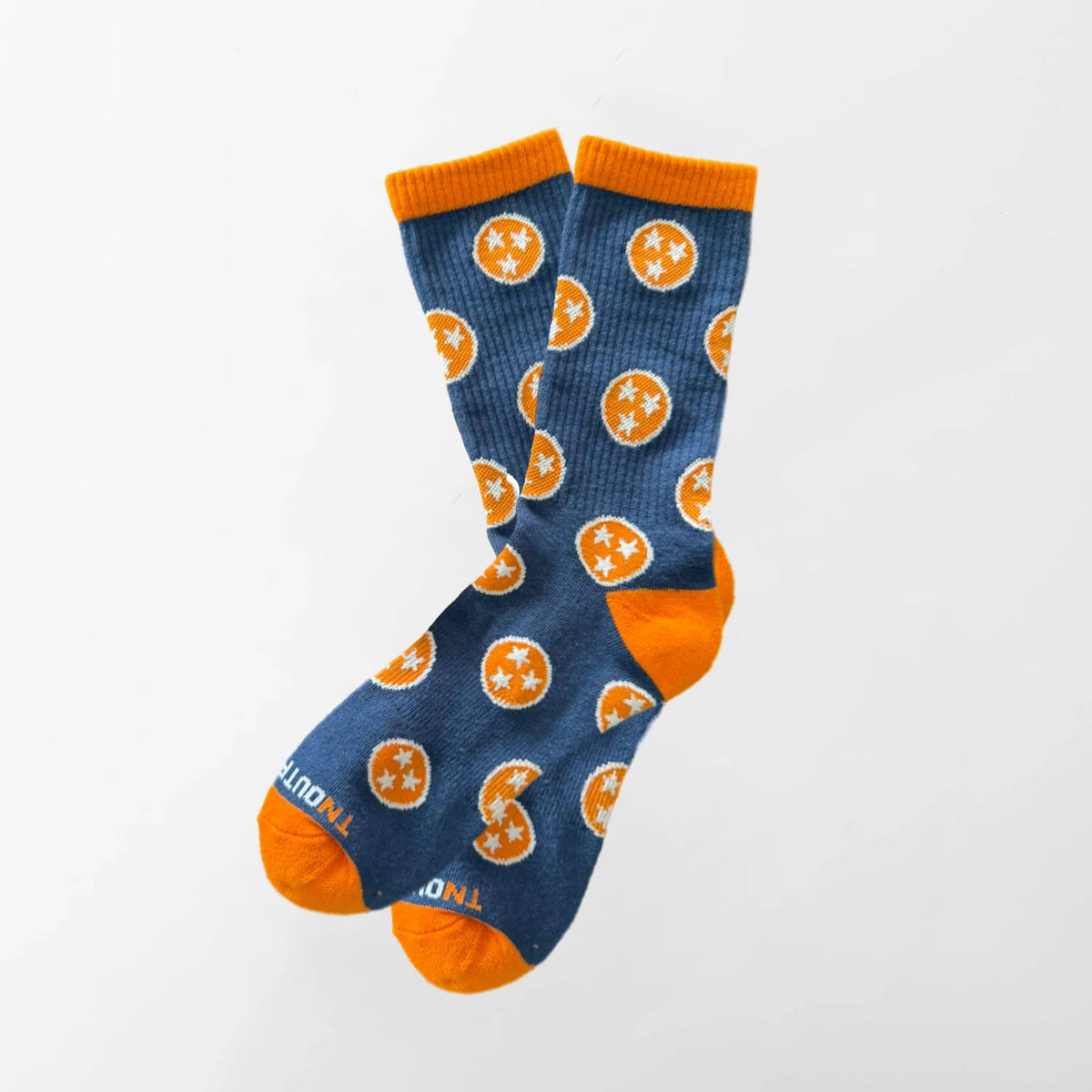 Tennessee Outfitters: Well Worn Navy Tennessee Sock