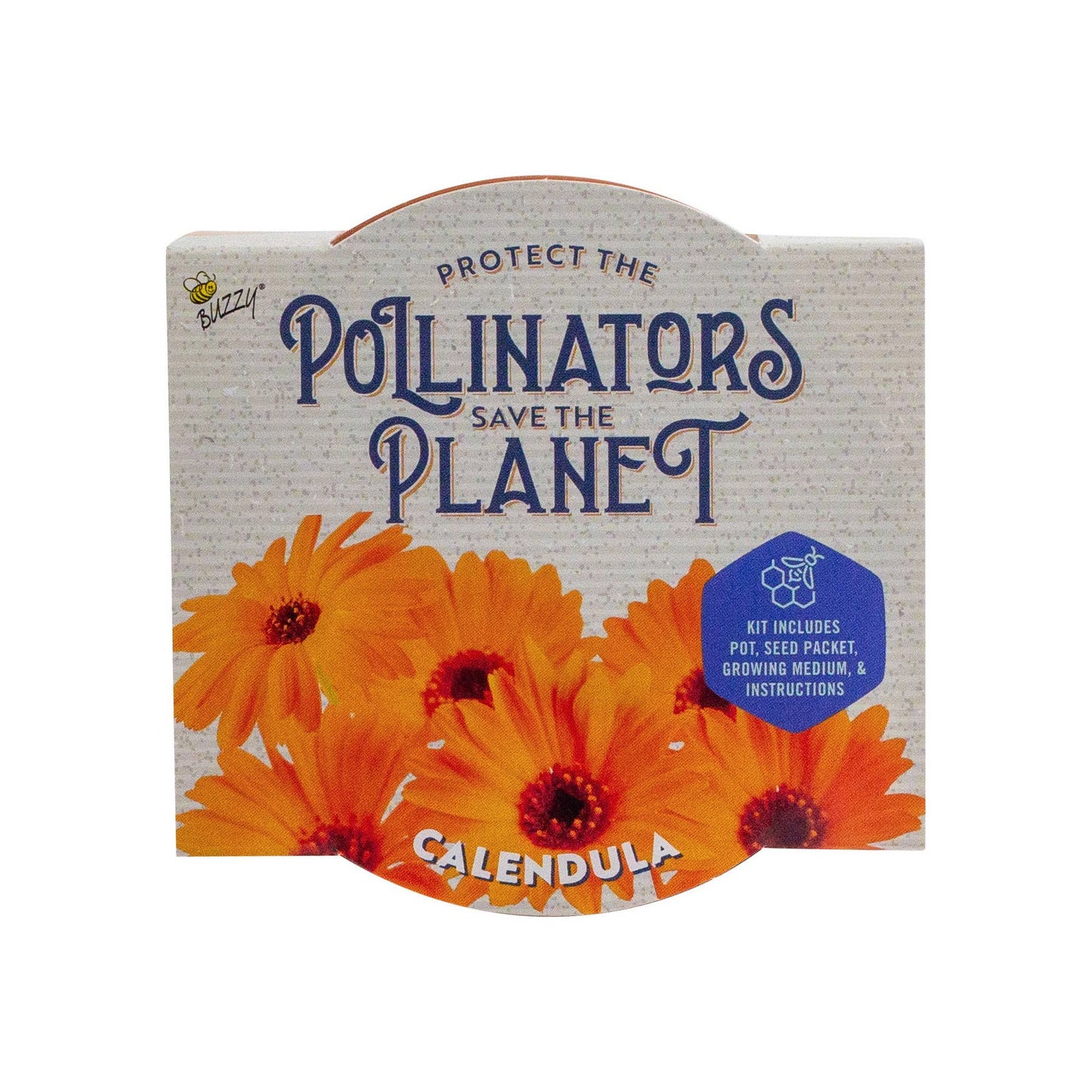 Calendula Protect the Pollinators Growing Kit