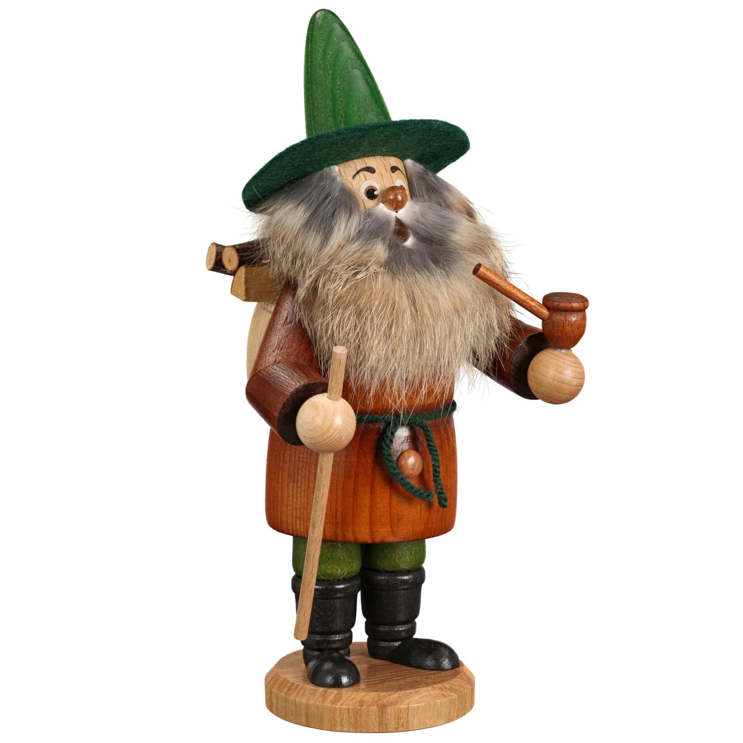 Wood Collector Gnome Smoker