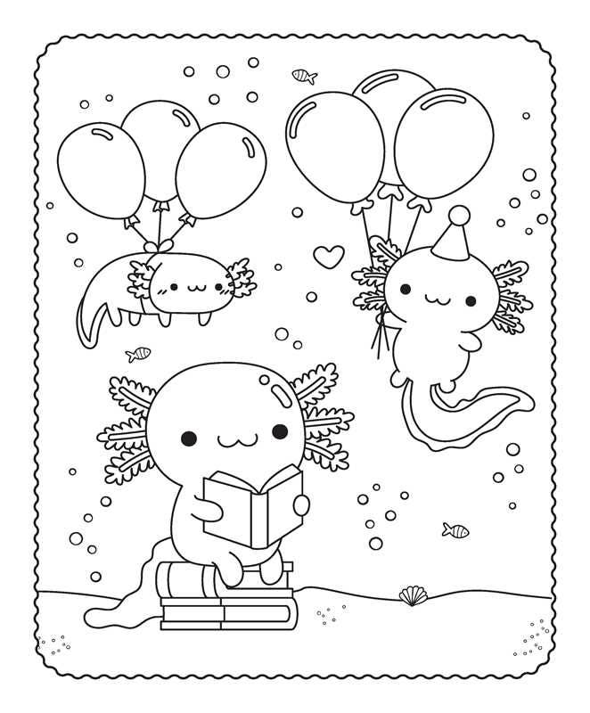 Markerific: Axolotl Buddies