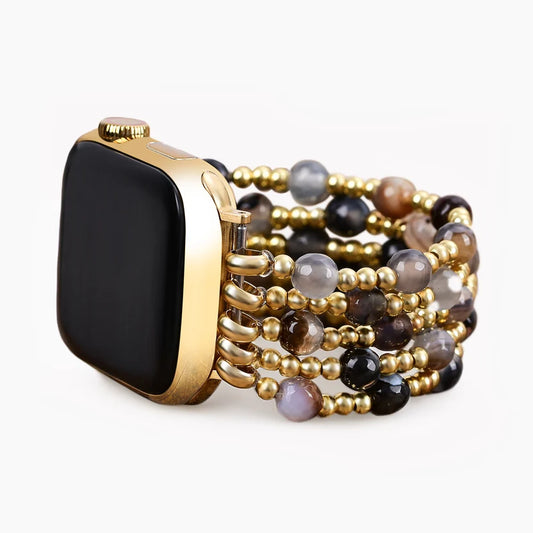 Cape Diablo Apple Watch replacement bands for women in beaded and jewelry-inspired bracelet styles at The GreeneHouse.