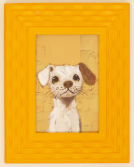 Colorful Dog Paintings, 3 Designs