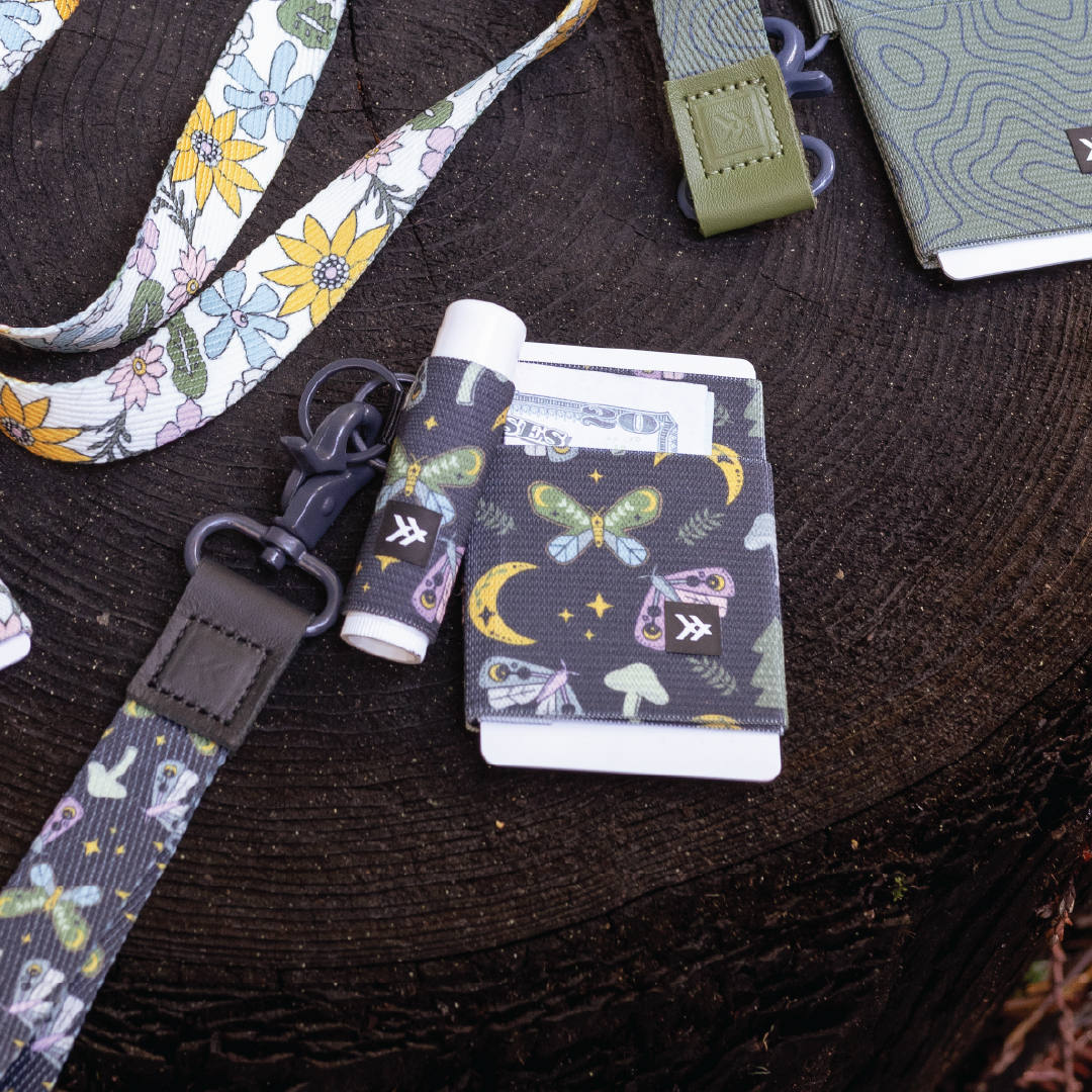 Forest Critters - Chapstick Holder Keychain