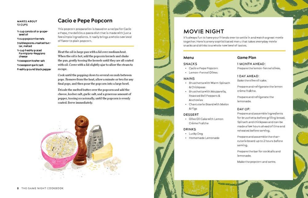 The Game Night Cookbook