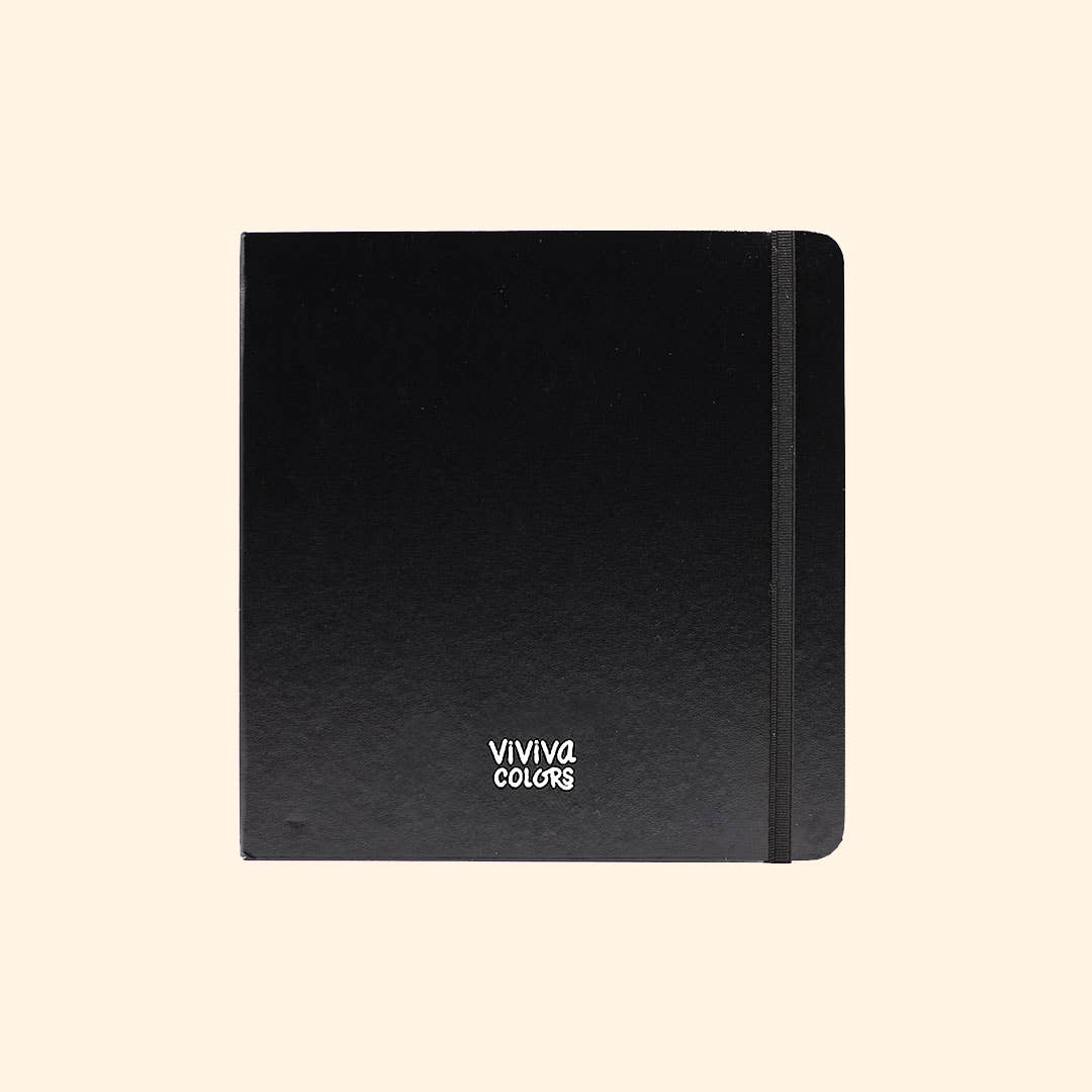 Viviva Square Ivory Sketchbook | 240 GSM Paper | Watercolor Pad