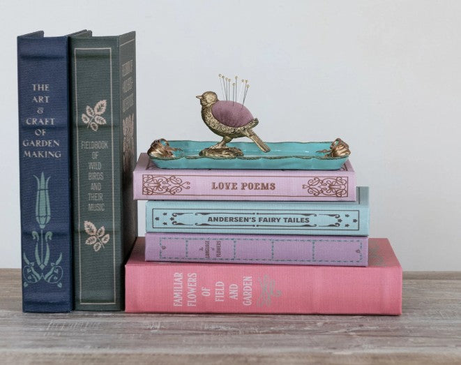 Linen Book Storage Boxes, Various