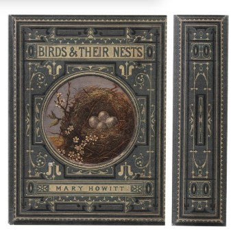 Book Storage Boxes with Bird Nest or Rabbit