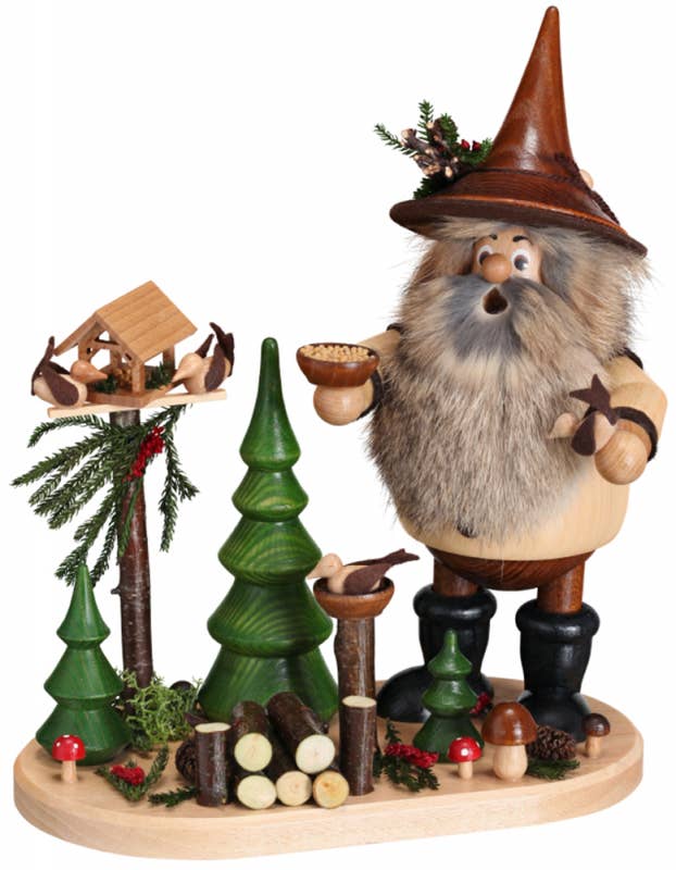 Forest Gnome Bird Lover Smoker