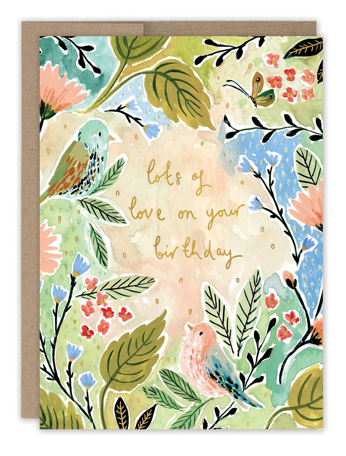 Lots of Love on Your Birthday Card