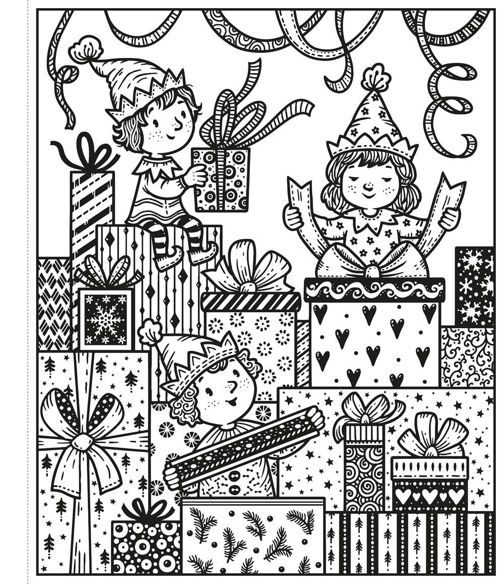 Enchanted Christmas Magic Painting Book : Usborne