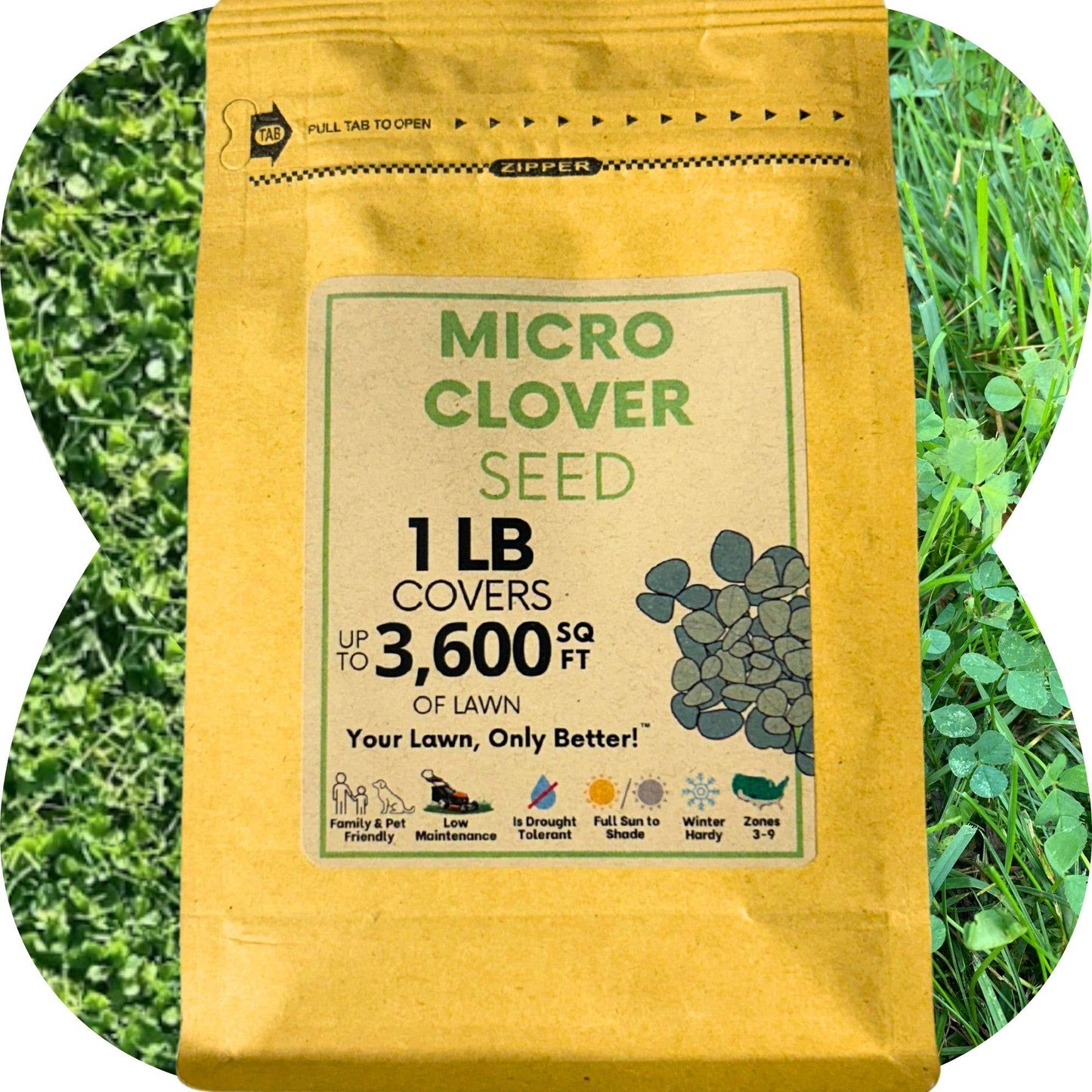 Micro Clover Seed Pouches