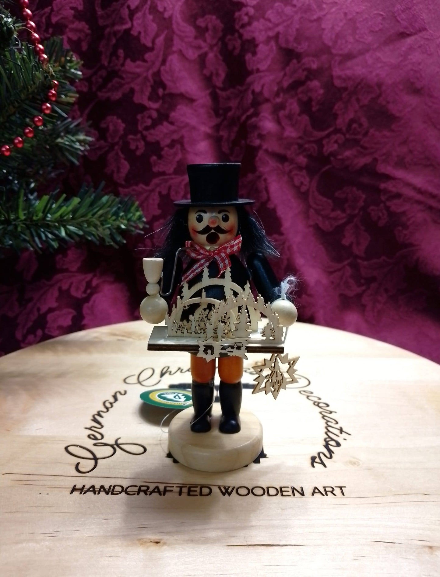 Incense Smoker with Candle Arches