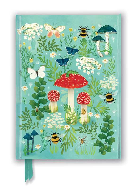Enchanted Mushroom Garden Foiled Journal