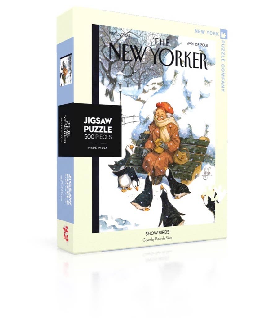 Snow Birds - 500 Piece Jigsaw Puzzle