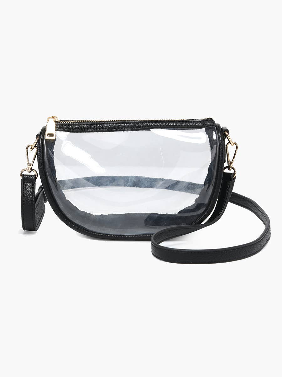 Peyton Stadium Clear Crossbody Bag