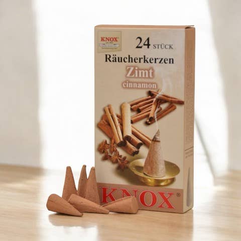 Knox Incense Cones-  Cinnamon