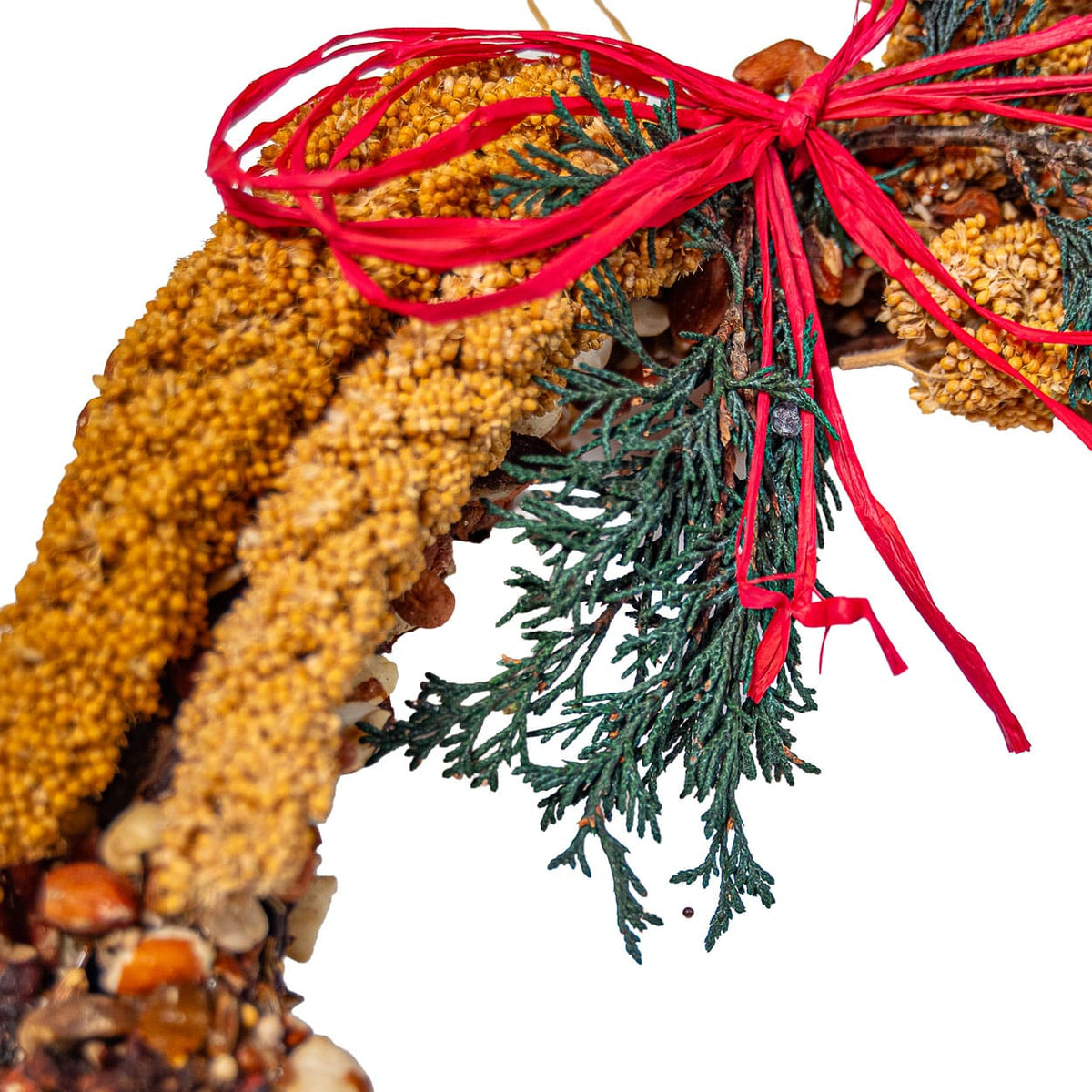 Mr Bird Rustic Wreath 10"