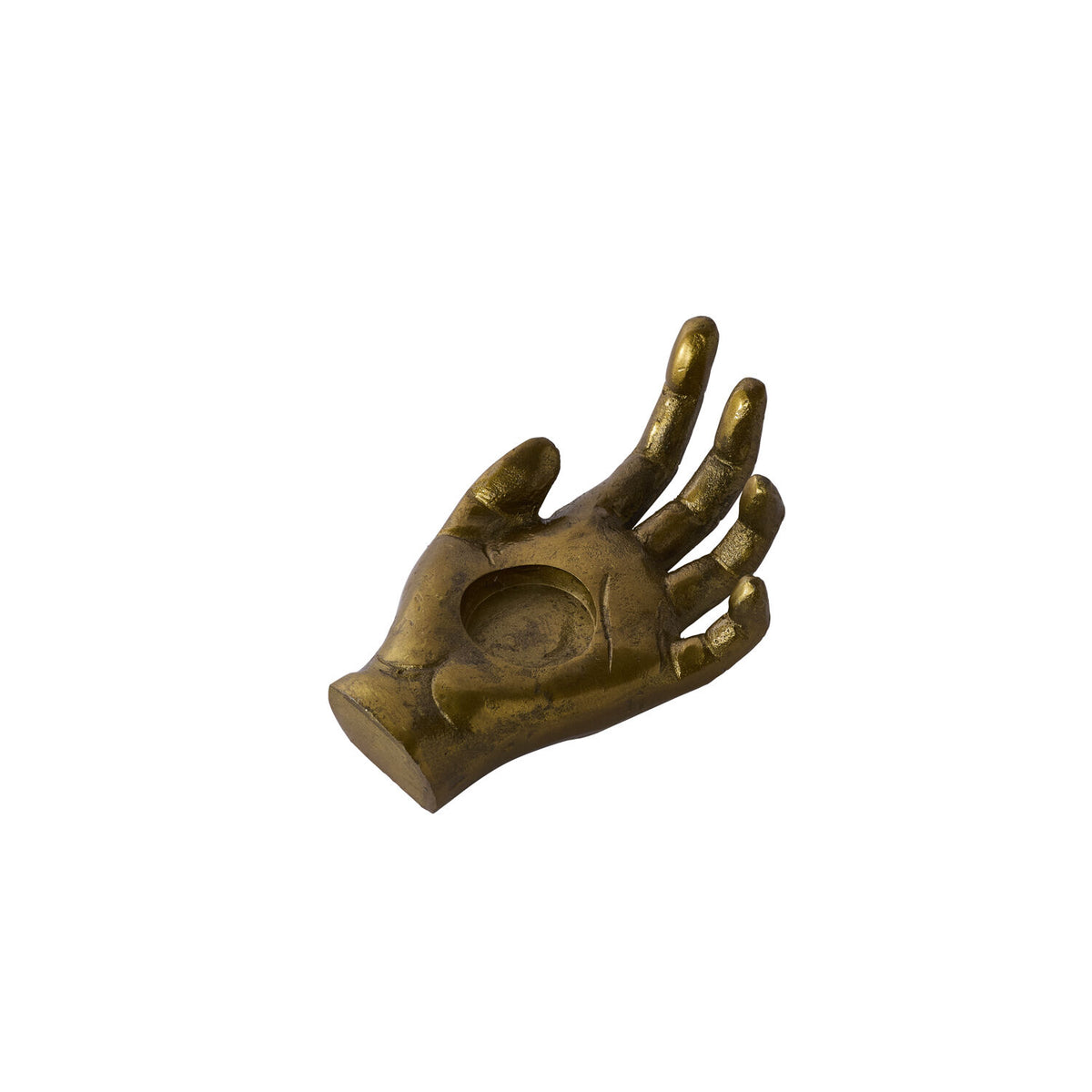 Open Hand Candleholder
