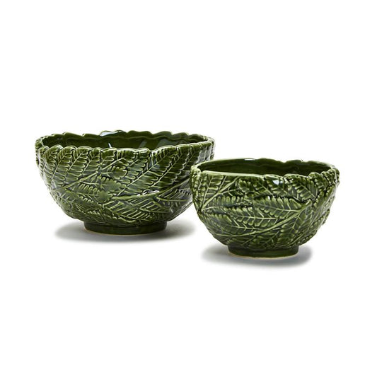 Fern Leaf Bowl, 2 Sizes