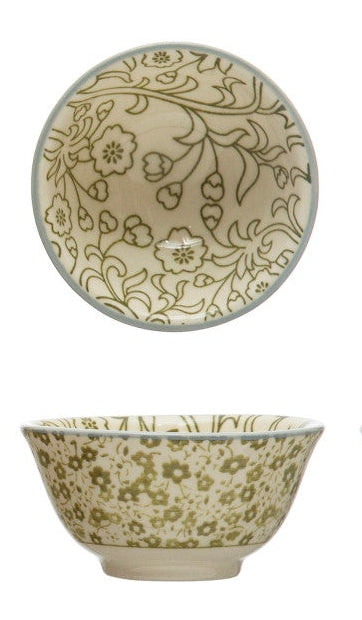 Round Stoneware Pinch Pot