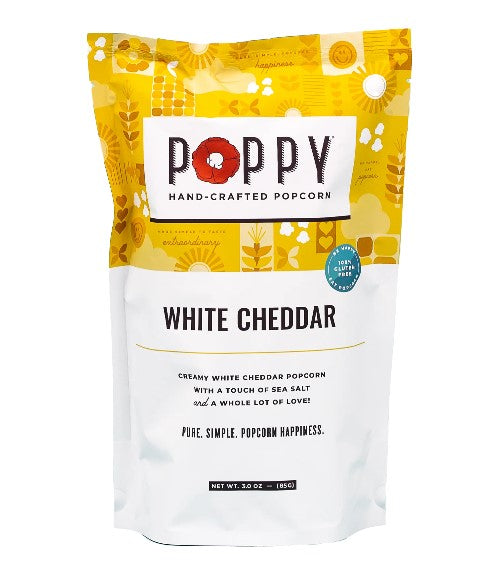 Poppy Popcorn - White Cheddar