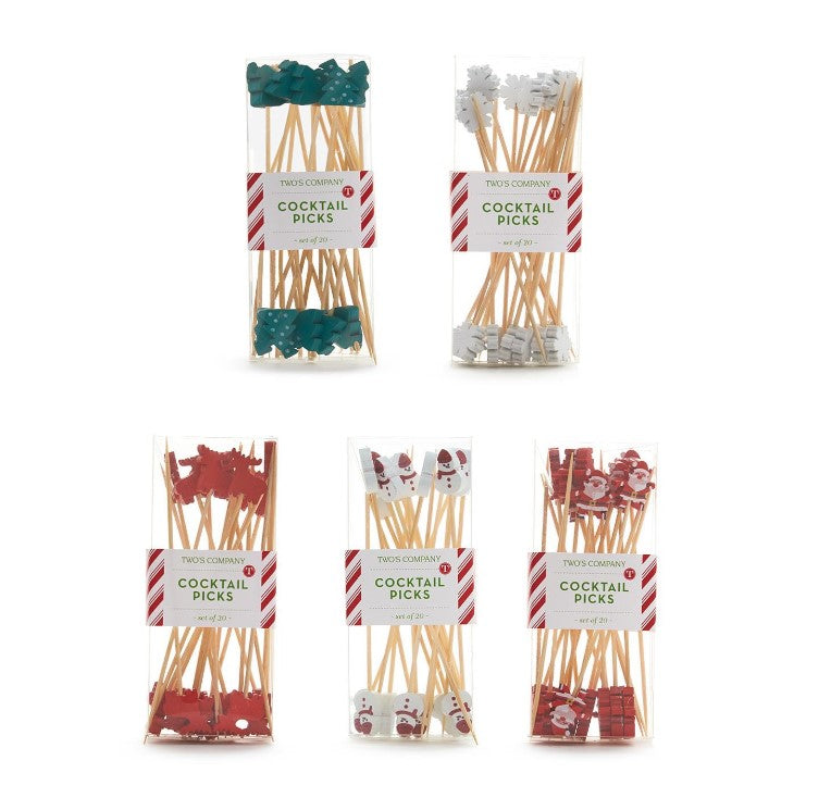 Holiday Cocktail Picks