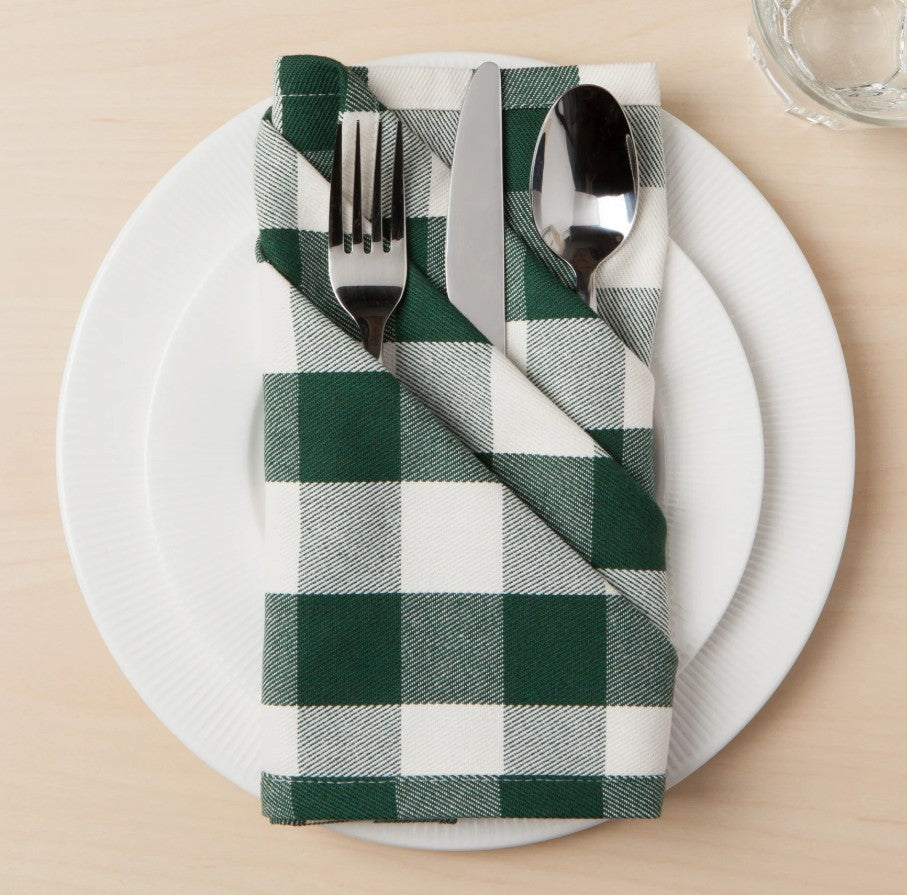 Spruce Buffalo Check Placemats, Set of 4