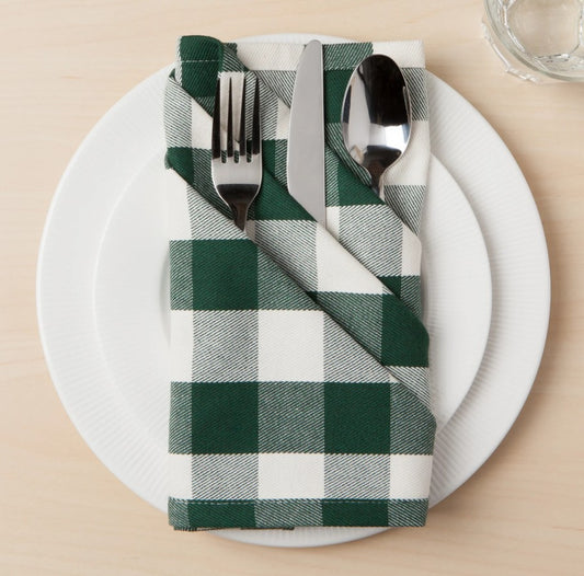 Spruce Buffalo Check Placemats, Set of 4