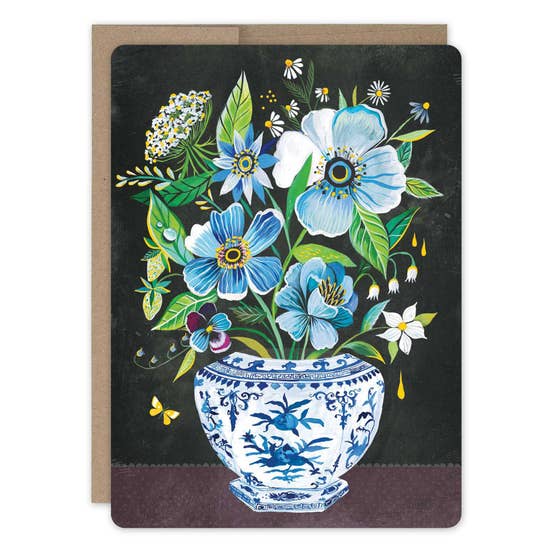 Twilight Bouquet Greeting Card