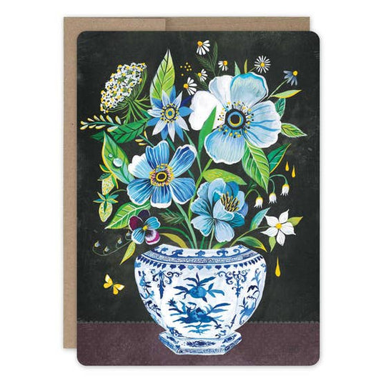 Twilight Bouquet Greeting Card