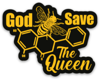 God Save The Queen Sticker