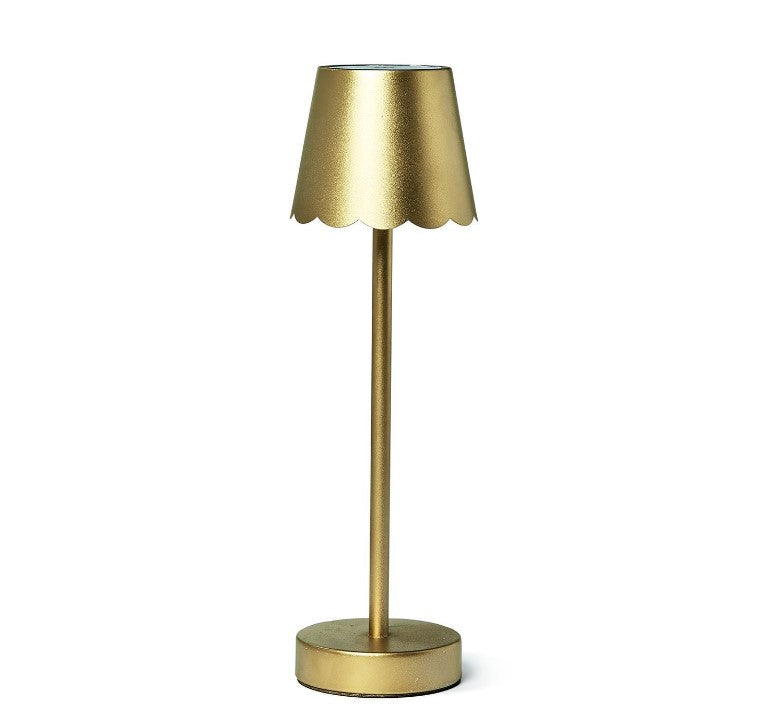 Scalloped Rechargeable LED Table Lamp