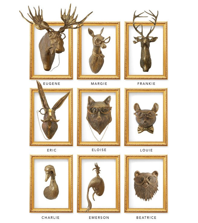 E & E Frankie the Stag Wall Mount