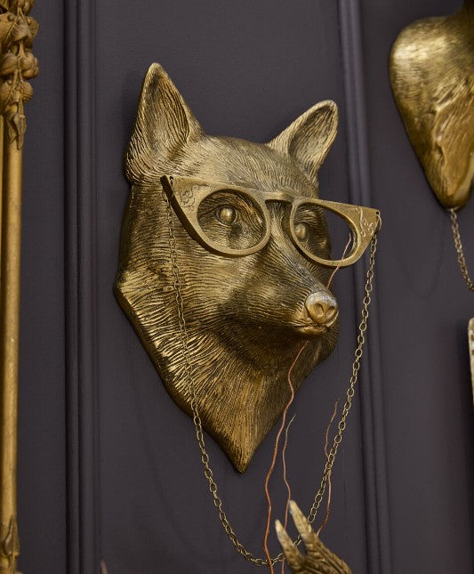 E & E Eloise the Fox Wall Mount