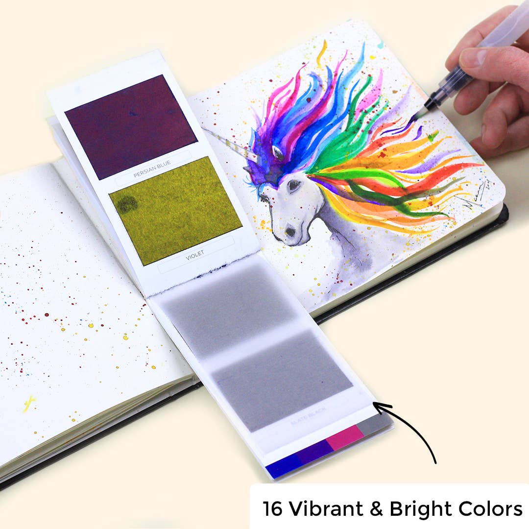 Viviva Colorsheets - Watercolor Booklet