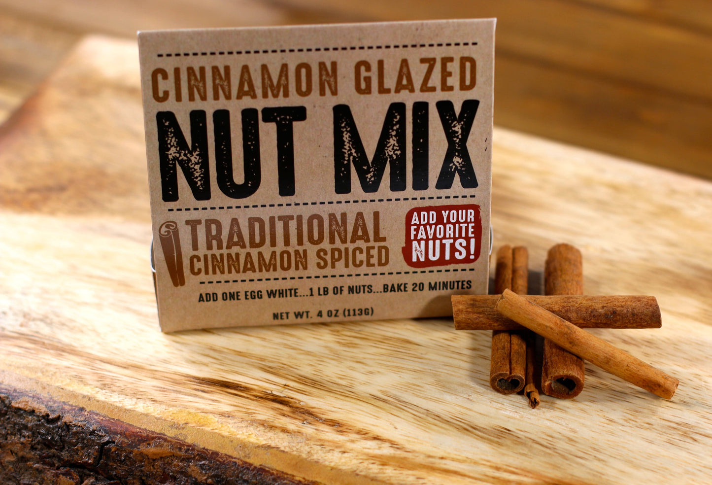 Cinnamon Glazed Nut Mix