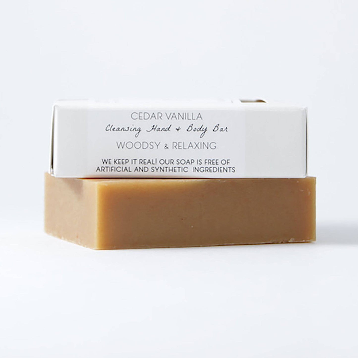 Cedar Vanilla Goat's Milk Soap