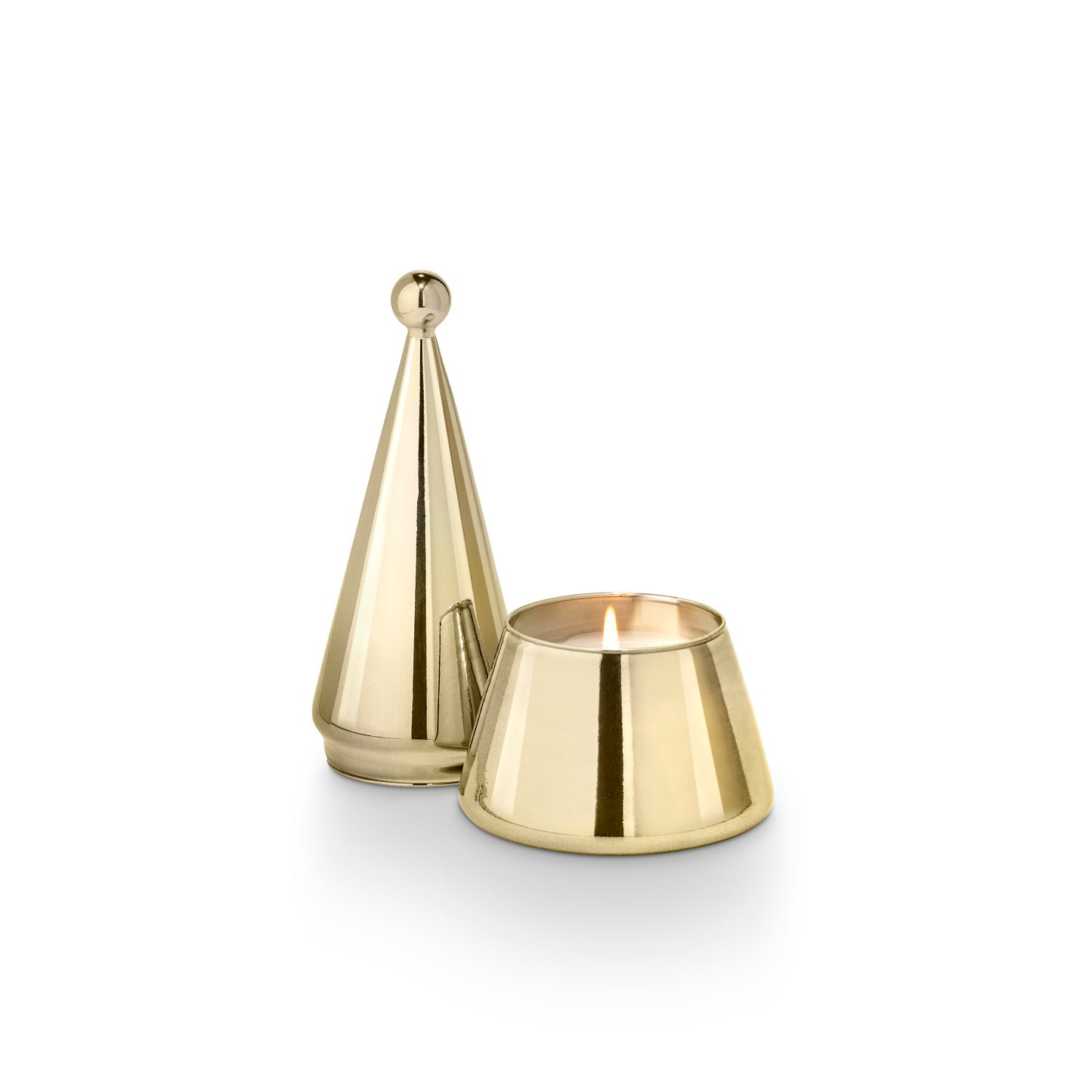 Woodfire High Shine Tree Candle