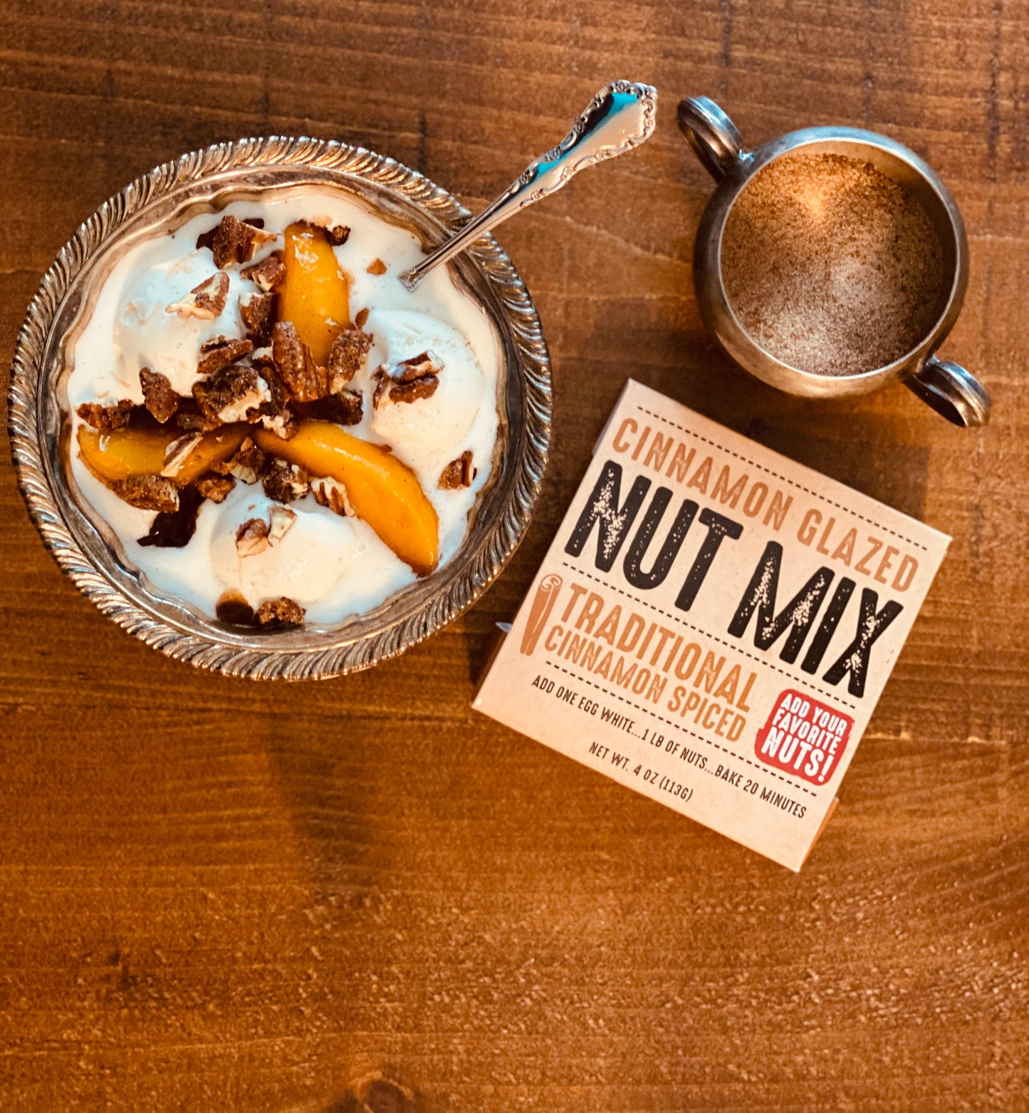 Cinnamon Glazed Nut Mix