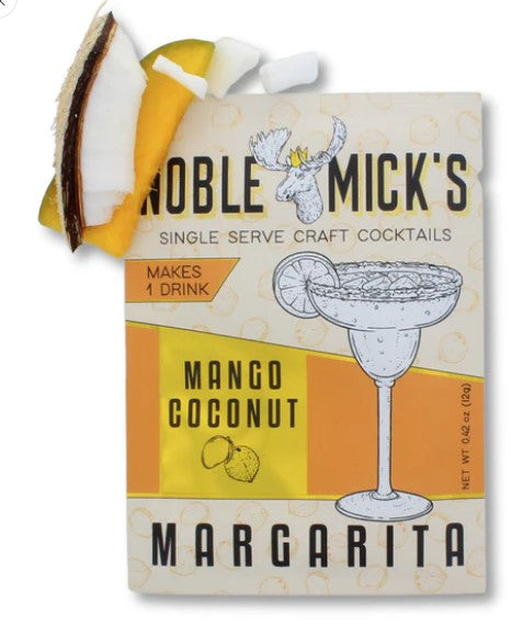 Noble Mick's Mango Coconut Margarita Mix