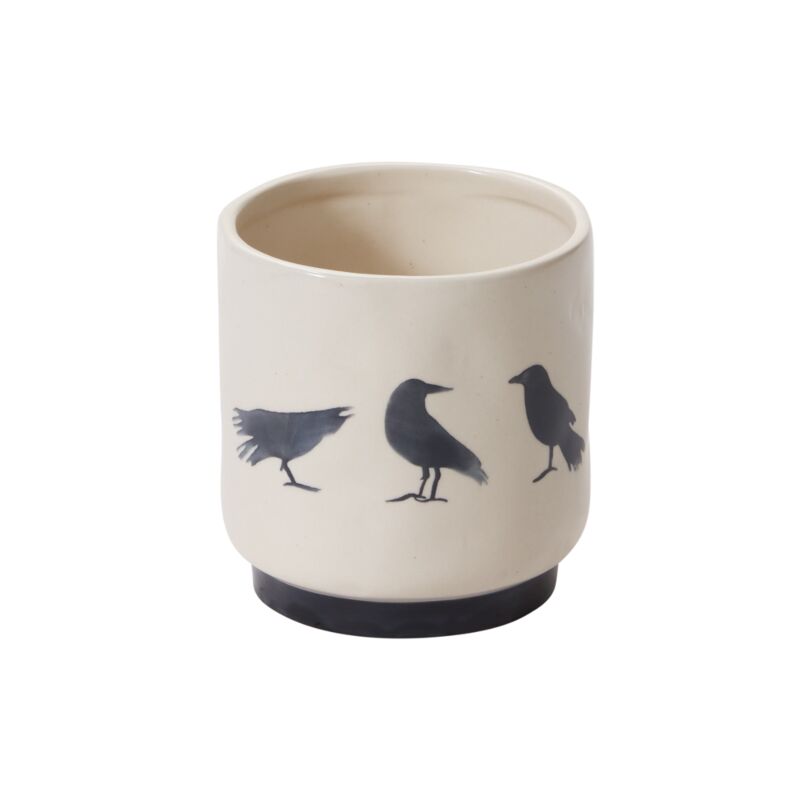 Corvus Crow Pot