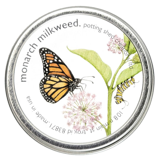 Monarch Milkweed Garden Sprinkles Seed Tin