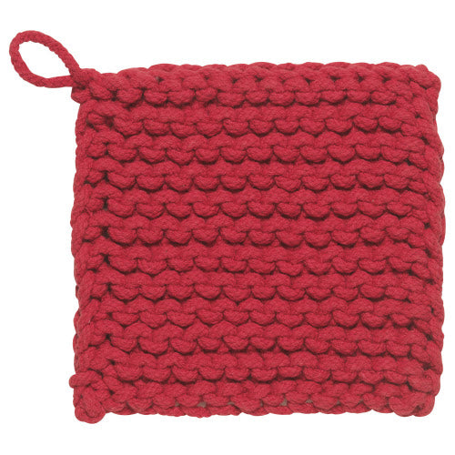 Cotton Crocheted Pot Holder, Asst.